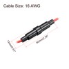 sourcing map 10 Pcs 6x30mm Inline Screw Type Fuse Holder