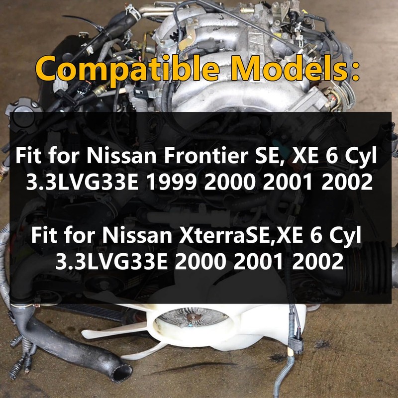 BSNOVT Throttle Cable 18201-7B415 182017B415,Compatible with Nissan Frontier 1999-2002, Xterra