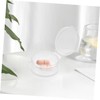Gatuida 10pcs Storage Box Organizer Earbuds Storage Container Clear Case