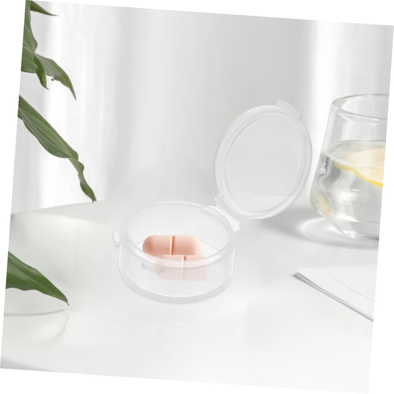 Gatuida 10pcs Storage Box Organizer Earbuds Storage Container Clear Case
