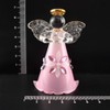 FGK115DT Cute Handmade Glassware Little Prima Angel Bell