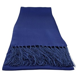 Michelsons of London Silk Narrow Dress Scarf (Royal Blue)