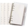 A5 Refill Paper, 3 Pack A5 Paper Dotted 6 Holes