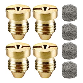 RIDGE WASHER 1.1 mm Orifice for Foam Cannon and Foam Maker, Universal Thread Nozzle Tips and Mesh Filter for Snow Foam Lance, 4-Pack