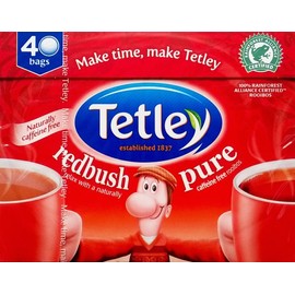Tetley Redbush Tea Bags - 3 x 40's