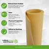 Natural Gum Rubber TAN 40A (.187" (3/16") Thick, 12" Wide