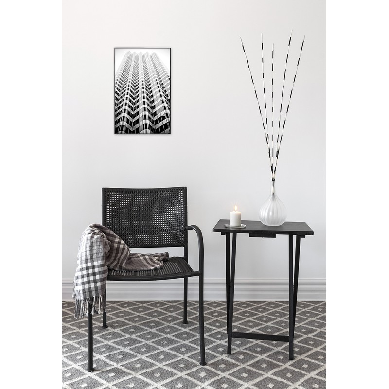 Framatic Fineline Aluminum Frame, Black, 11 x 17 in, Single