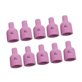 TEHAUX Ceramic Welding Nozzles Set 10pcs 53n58 Tig Welding Nozzles for Arc Welding Torch Easy to Use
