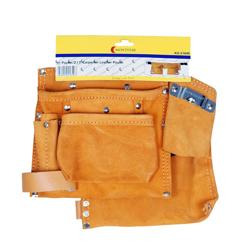 Kosma 11 Pocket Tool Belt Pouch Apron, Multi-Pockets Storage Organiser,