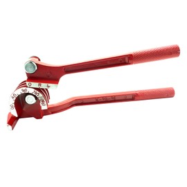 Manual Tubing Pipe Bender, 180 Degree 1/4" 5/16" 3/8" 3 in 1 Aluminum Copper Steel Tube Bender Fuel Brake Lines