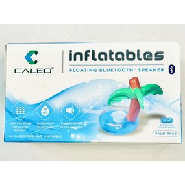 Universal *1-Pack* Caleo Floating Bluetooth Speaker Palm Tree Inflatable Waterproof