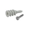 CONFAST 100 Pack Nylon Self-Drilling Drywall/Hollow-Wall Anchor Kit with Screws