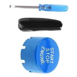 Car Engine Start Stop Switch Button Cover for G F Chassis F20 F21 F22 F23 F30 F31 F32 F33 F10 F11 G30 F12 F13 F01 F02 (Red)