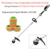 QUASION AS1300 Weed Eater String Trimmer Spool for EGO 15-Inch
