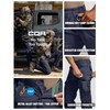 CQR Men's Tactical Pants, Water Resistant Ripstop Cargo Pants, Lightweight
