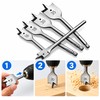 14, 16, 18, 30, 35mm Flat Wood Drill Bit, Hex