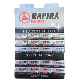 100 Rapira Platinum Lux Razor Blades