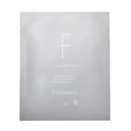 F Organics Deep Moisture Sheet Mask, 1 Piece Face-Pack, Moisturizing, Hari Gloss, 100% Organic Cotton, COSMOS Organic-Certified Organic