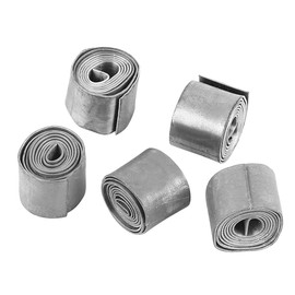 JINJUMEI Fishing Soft Lead 5 Rolls 0.6 mm Lead Sheet Roll Fishing Sinkers Weights Tackle Accessories Boards Weights Tackle Fishing Accessories Sinker Sheet Strips for Game Fishing Sea Fishing