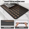 DK177 Coffee Mat Coffee Bar Mat Hide Stain Absorbent Drying