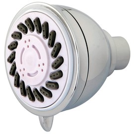 Kingston Brass KX651 Barcelona 3-1/4-Inch Round Jet Spray ABS Shower Head in Polished Chrome