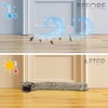 Novelty Pug Dog Design Draft Excluder - Beige Cushion Door