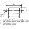 kenable IEC 10A C14 3 Pin Chassis Panel Mount Plug