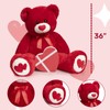 HollyHOME Big Teddy Bear Stuffed Animal Large Bear Plush with
