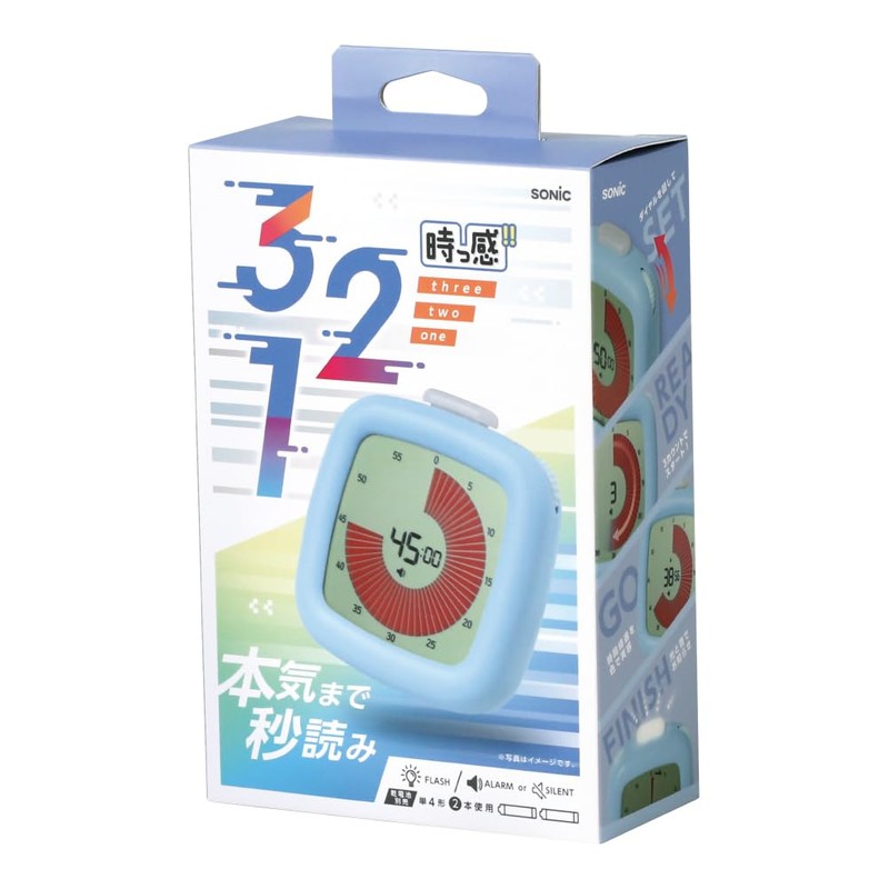 Sonic LVH-7903-B Learning Timer, Toki Suppo, Timer, 3, 2, 1!