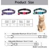 MarukoPet Cat Collar Breakaway with Bells, 3 Pack Girl Boy