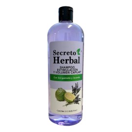 Shampoo Secreto Herbal Bergamota Y Lavanda Volumen Capilar 1L
