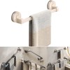 Boxonly Suction Towel Rack for Bathroom, Wall-Mounted Single Bar, Heavy-Duty