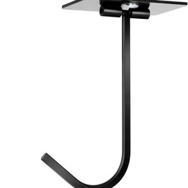 DaylyFav Self Adhesive Banana Hook Under Cabinet Foldable Banana Hanger Black Metal Under Counter Banana Hook to Keep Bananas Fresh Banana Holder for Kitchen RV Space Saving