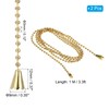 PATIKIL 1M 3.3ft Ceiling Fan Pull Chain, 2 Pcs Beaded
