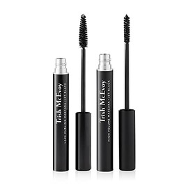 Trish McEvoy Lift and Volume Mascara Duo, Includes Full Sized Lash Curling Mascara and High Volume Mascara, 2 Piece