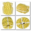 TINVHY 1/2In x 200FT Arborist Bull Rope Double Braid Polyester