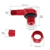 Windance 2pcs Motorcycle Wheel Tire Tubeless Valve Stems,Aluminum Alloy 90