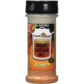 CanCooker Original Seasoned Salt | Perfect Seasoning Blends for Grilling, BBQ, & Camping | Taste Great on Chicken, Meat, Fish, Beef, Veggies & More - 6 Pack