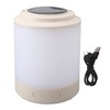 Solar Camping Lantern PP ABS Warm Light RGB Portable Hanging