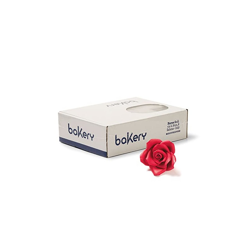 Decora 0500011 Confezione Maxi da 30 Rose Medie Rossa