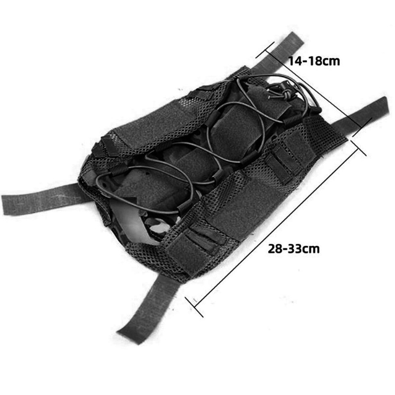 Black Multicam Camouflage Tactical Fast Helmet Cover for Airsoft Combat