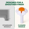 2PCS Cat Fountain Replacement Flower Nozzle Head for Round Cubic