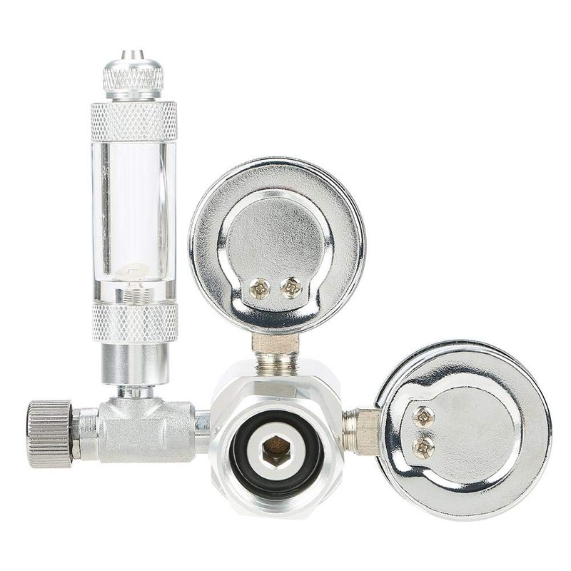 Pssopp CO2 Pressure Regulator CO2 Aquarium Pressure Regulator Valve with