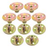 Hocansen Pack of 10 Flange Nuts T Nut M6 Brad