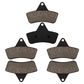 ZICOO Brake Pads for Arctic Cat 250 300 375 400 454 500 650 2x4 4x4 Auto Utility, Front & Rear