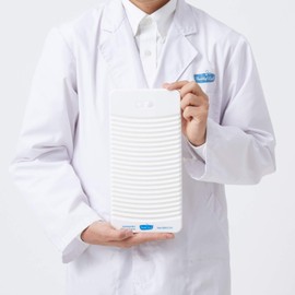 Freddy Leck Wash Salon FL-116 Washboard, White, 5.9 x 0.8 x 11.8 inches (150 x 20 x 300 mm)