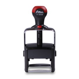 Durable Even for Professionals Orange, DIY Stamp with Metal Reinforced for Frequent Use Heavy Duty