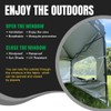 MordenApe Sunshade Sidewall with Mesh Window for 10x10 Pop Up