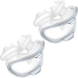 Replacement Cushions for AirFit P10 Nasal Pillow, 2-Pack, Ultra-Soft Silicone, Secure Fit, Leak-Free, Latex-Free (Medium)