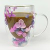 NBHUZEHUA Double Walled Coffee Mugs Glass Cups Wedding Anniversary Registry